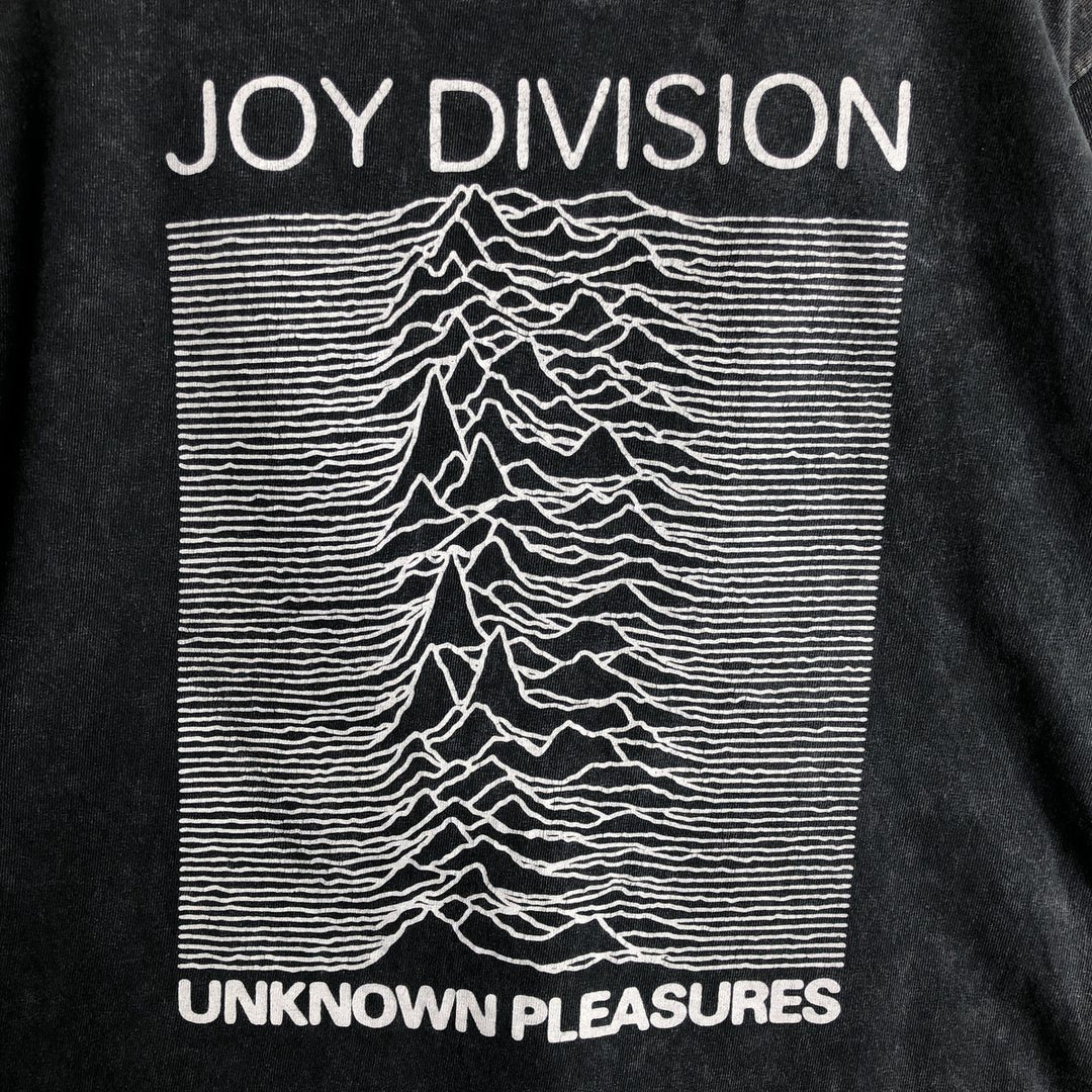 JOY DIVISION Band T-shirt (Men's size S) unclear gray type Vintage Second Hand