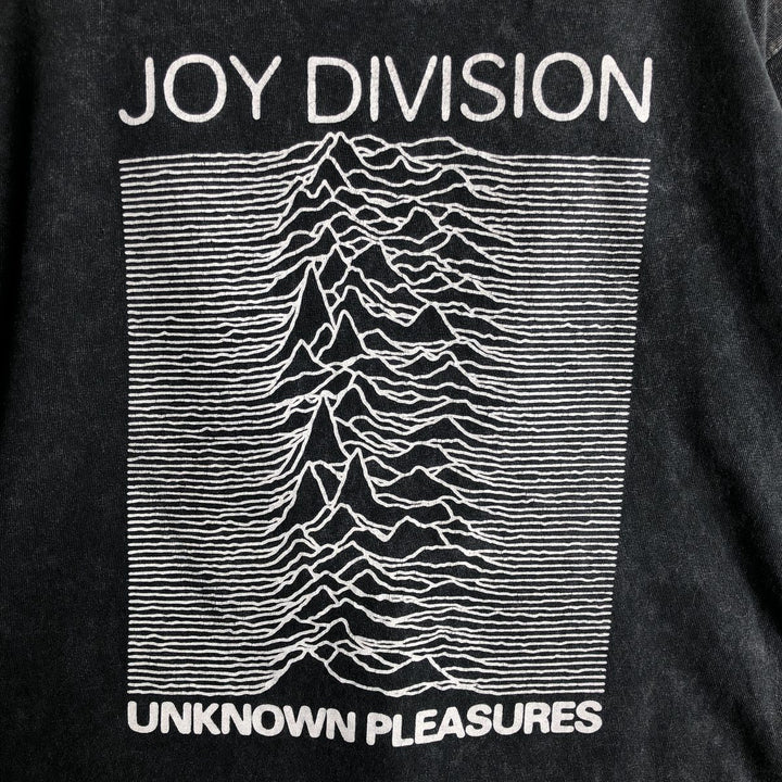 JOY DIVISION Band T-shirt (Men's size S) unclear gray type Vintage Second Hand