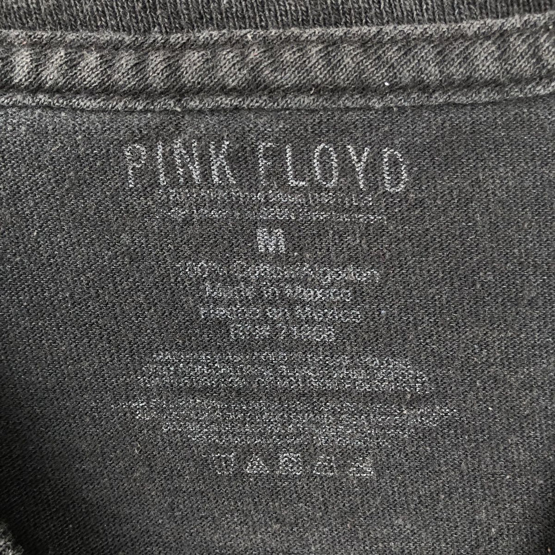 PINK FLOYD Pink Floyd Band T-shirt Band T Men's M size cotton Charcoal Vintage Second Hand