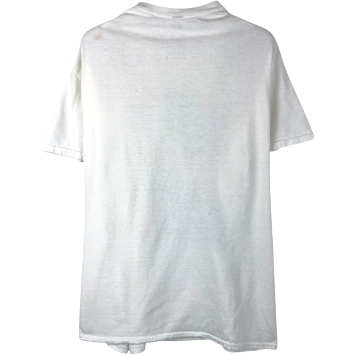 NIRVANA Nirvana Band T-shirt, Band T, Men's L size cotton white type Vintage Second Hand