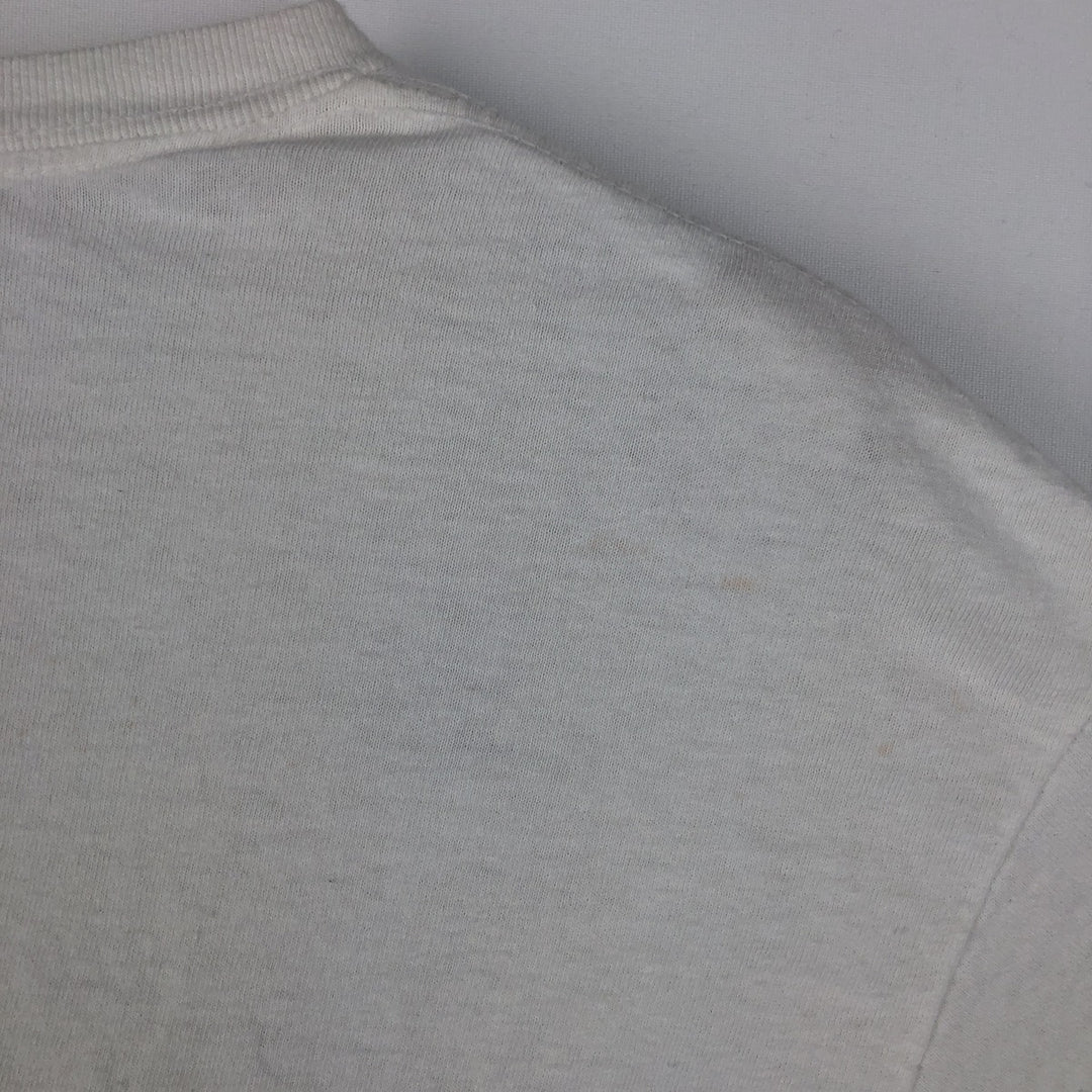 NIRVANA Nirvana Band T-shirt, Band T, Men's L size cotton white type Vintage Second Hand