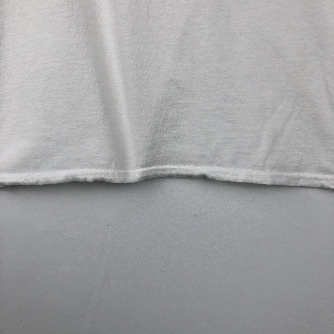 NIRVANA Nirvana Band T-shirt, Band T, Men's L size cotton white type Vintage Second Hand