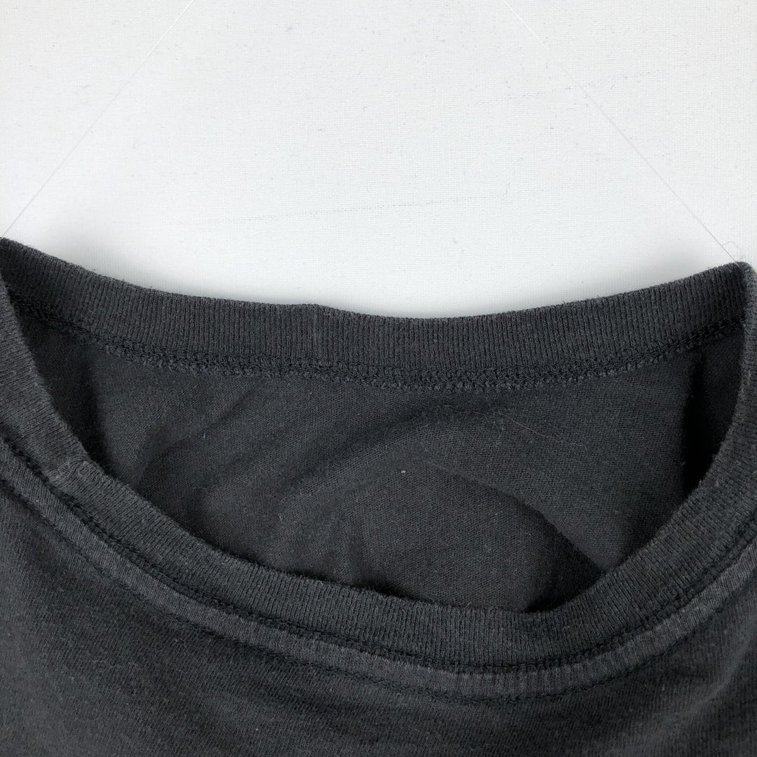 The Rolling Stones Band T-shirt, Band T, Men's L size cotton black type Vintage Second Hand
