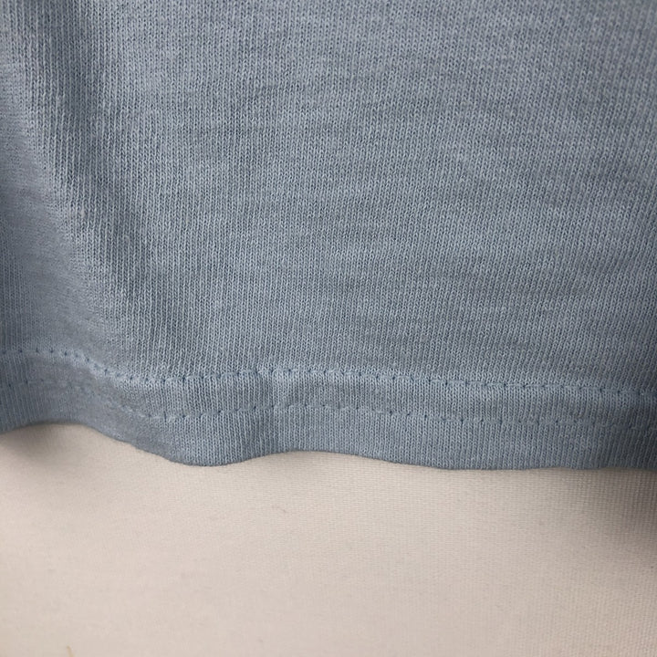 NIRVANA Nirvana Band T-shirt, Band T, Men's L size cotton Blue type light blue Vintage Second Hand