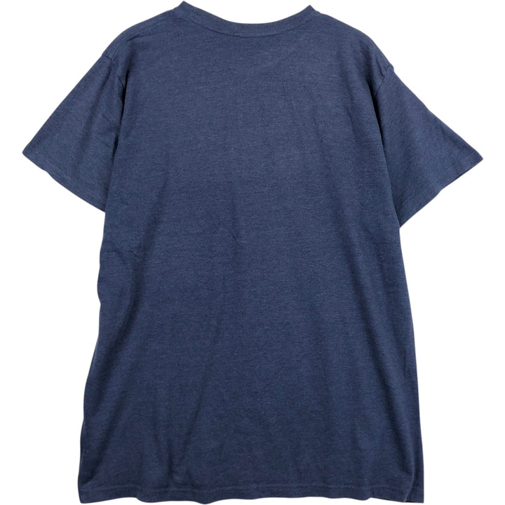NIRVANA Nirvana Band T-shirt, Band T, Men's XL size unclear navy blue type Vintage Second Hand