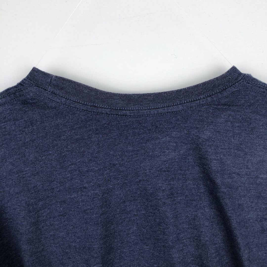NIRVANA Nirvana Band T-shirt, Band T, Men's XL size unclear navy blue type Vintage Second Hand