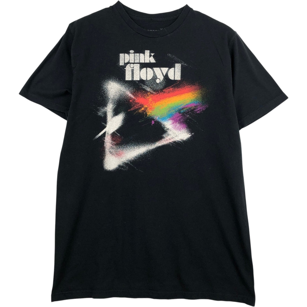 PINK FLOYD Pink Floyd Band T-shirt Band T Men's M size cotton black type Vintage Second Hand