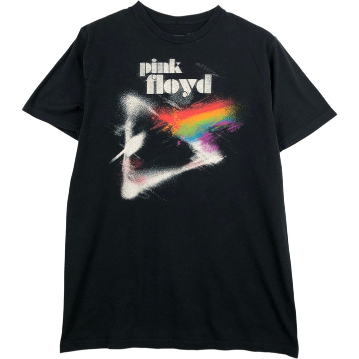 PINK FLOYD Pink Floyd Band T-shirt Band T Men's M size cotton black type Vintage Second Hand