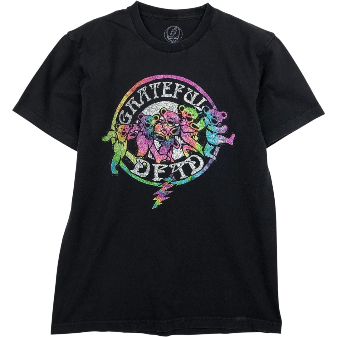 GRATEFUL DEAD DEAD BEAR Band T-shirt (Men's Size S) cotton black type Vintage Second Hand