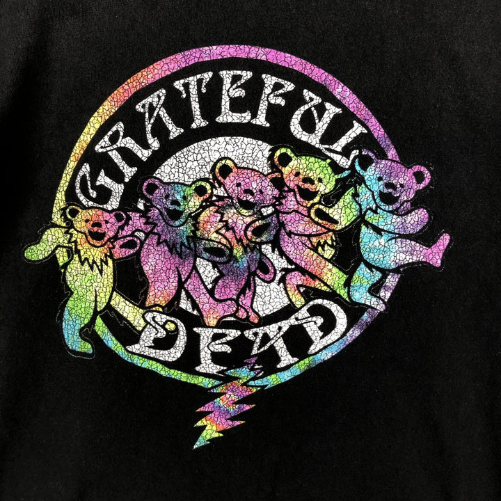 GRATEFUL DEAD DEAD BEAR Band T-shirt (Men's Size S) cotton black type Vintage Second Hand