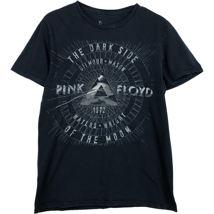 PINK FLOYD Pink Floyd Band T-shirt Band T Men's M size cotton black type Vintage Second Hand