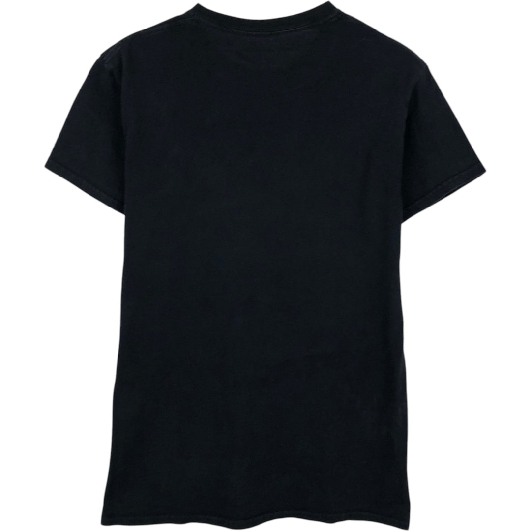 THE BEATLES Band T-shirt, Band T, Men's S size cotton black type Vintage Second Hand