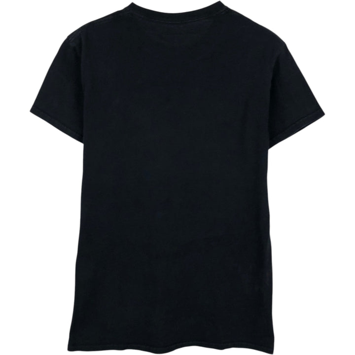THE BEATLES Band T-shirt, Band T, Men's S size cotton black type Vintage Second Hand