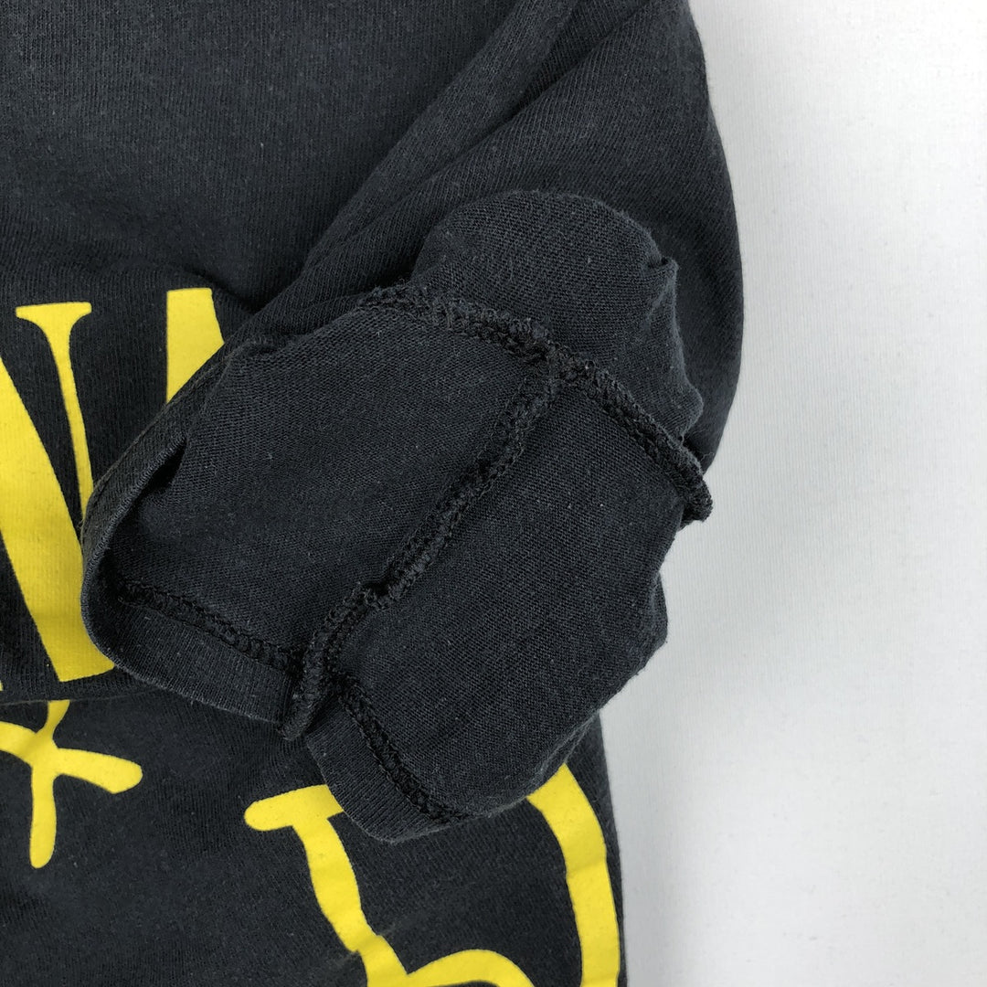 NIRVANA Nirvana Band T-shirt, Band T, Men's S size cotton black type Vintage Second Hand