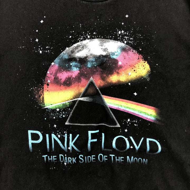 PINK FLOYD Pink Floyd Band T-shirt Band T Men's L size cotton black type Vintage Second Hand