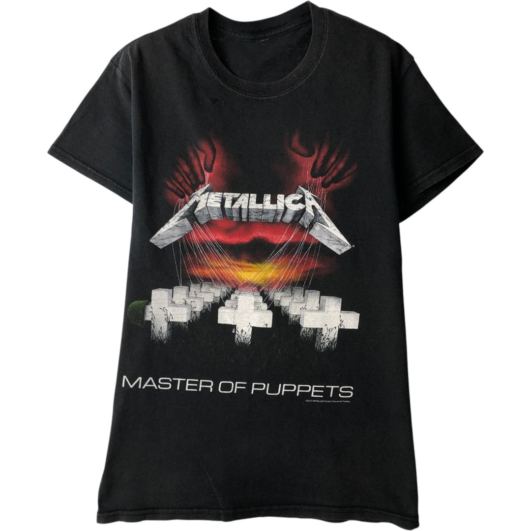 METALLICA Metallica Band T-shirt Band T Men's S size unclear Charcoal Vintage Second Hand