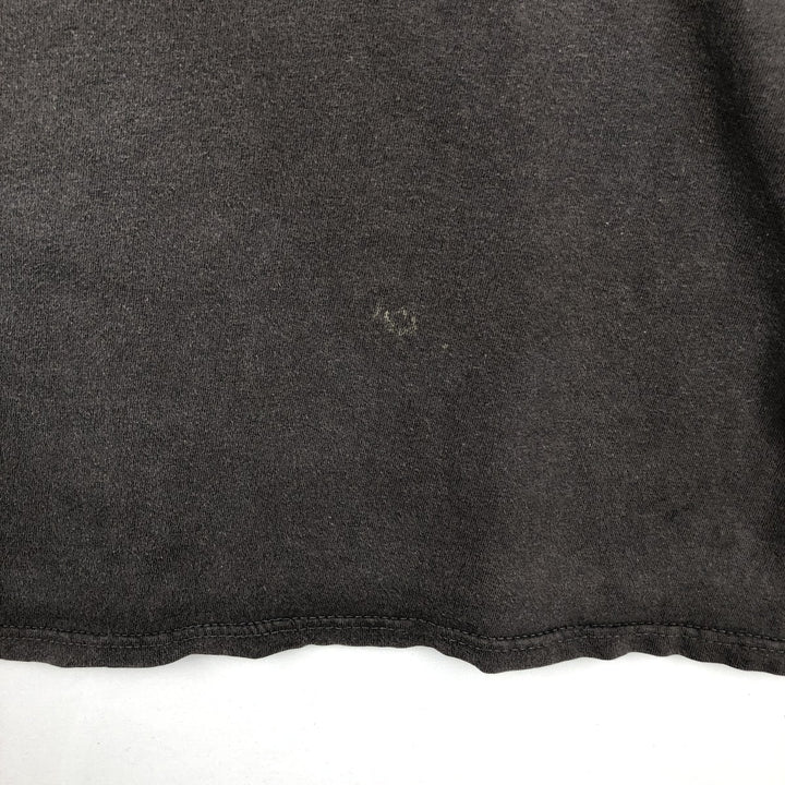 90'S Fender Skull Pattern Advertising T-Shirt, Men's XL (approx.), Vintage cotton Charcoal Vintage Second Hand