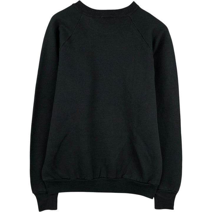 90'S Fruit of the Loom Mickey Mouse Character Sweatshirt, Made in USA, Men's Size L (approx.), Vintage cotton black type Vintage Second Hand