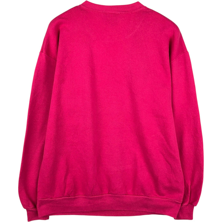 90'S GARMENT Sylvester Cat Character Sweatshirt, Made in USA, Men's Size L (Equivalent), Vintage cotton pink type Vintage Second Hand