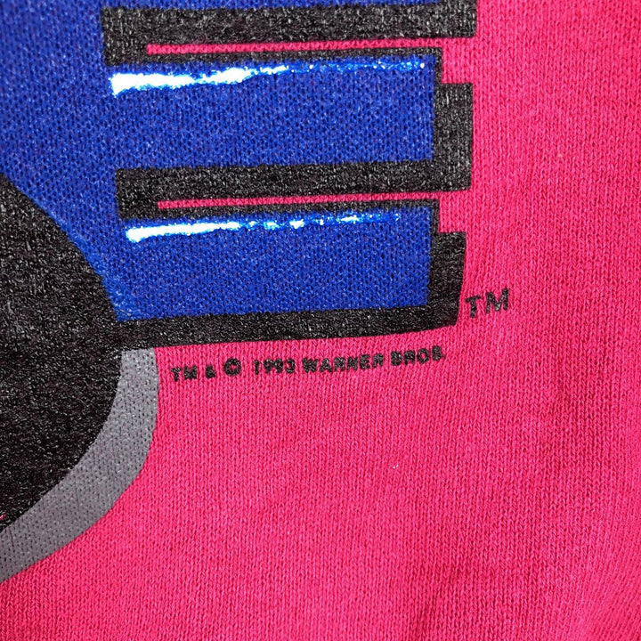 90'S GARMENT Sylvester Cat Character Sweatshirt, Made in USA, Men's Size L (Equivalent), Vintage cotton pink type Vintage Second Hand