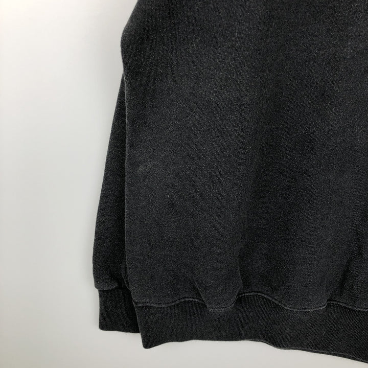 90'S Disney MICKEY MOUSE character sweatshirt, made in USA, men's size XL equivalent, vintage. polyester gray type Vintage Second Hand