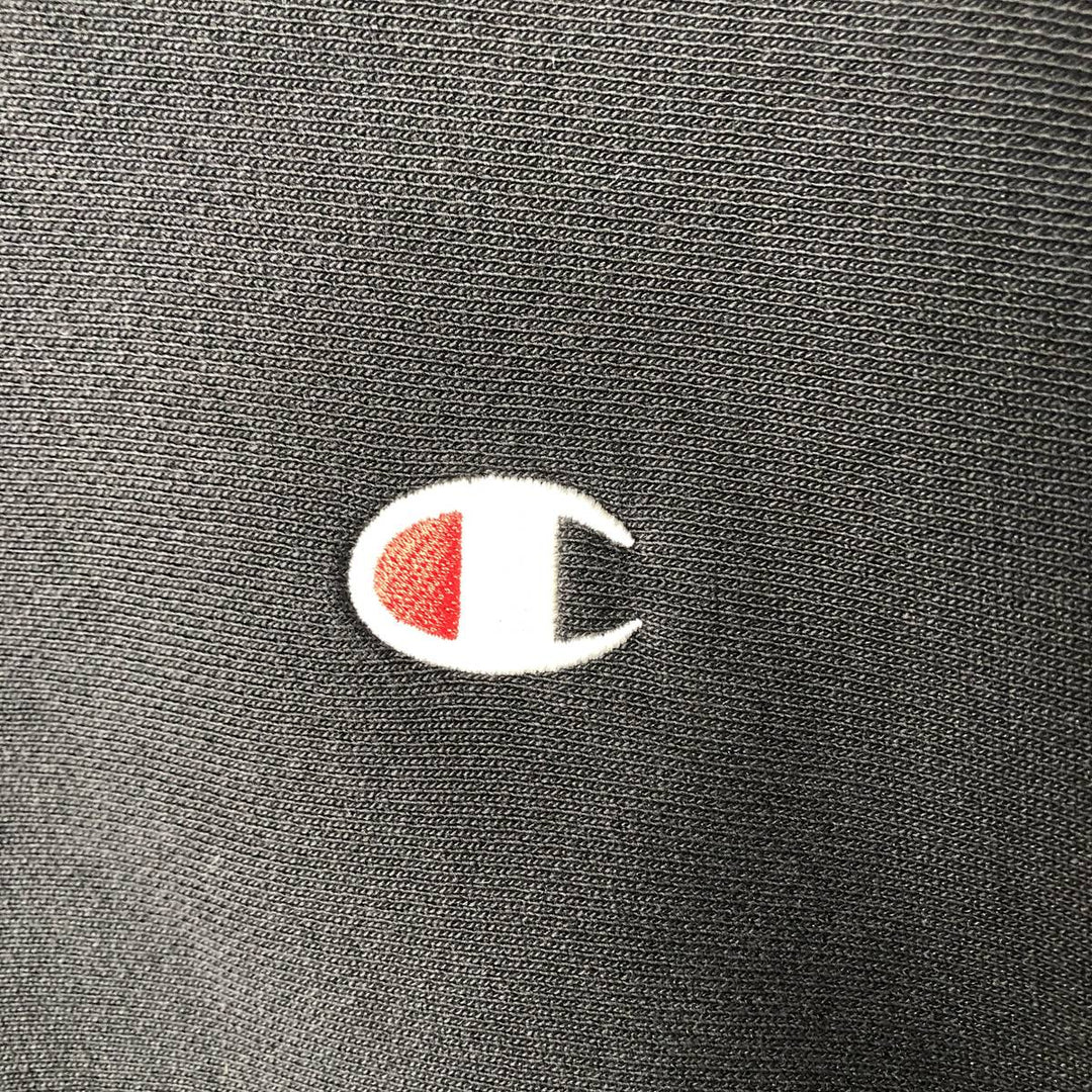 Champion REVERSE WEAVE Reverse Weave Sweat Pullover Hoodie Men's L size cotton black type Vintage Second Hand