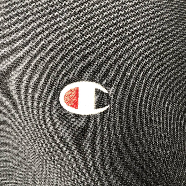 Champion REVERSE WEAVE Reverse Weave Sweat Pullover Hoodie Men's L size cotton black type Vintage Second Hand