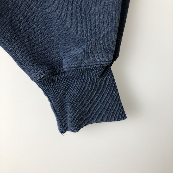 2000'S Champion Premium Reverse Weave Sweatshirt Pullover Hoodie, Men's Size M cotton navy blue type Vintage Second Hand