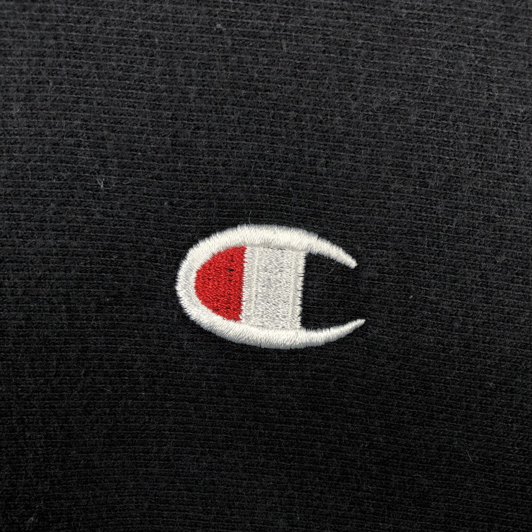 Champion REVERSE WEAVE Reverse Weave Sweat Pullover Hoodie Men's XL cotton black type Vintage Second Hand