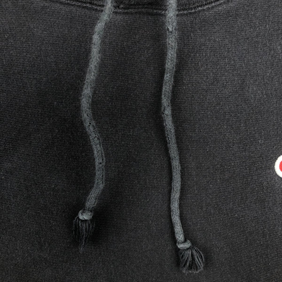 Champion REVERSE WEAVE Reverse Weave Sweat Pullover Hoodie Men's XL cotton black type Vintage Second Hand