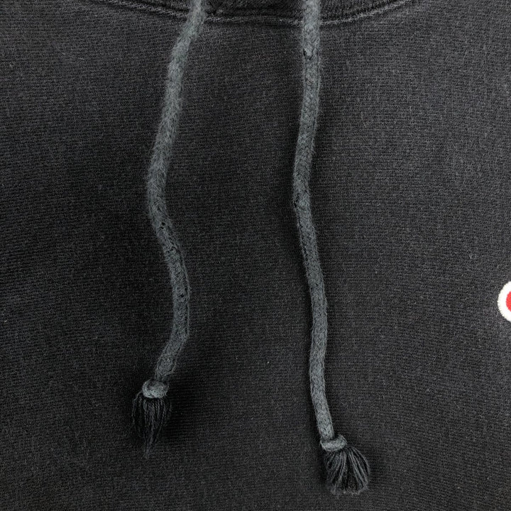 Champion REVERSE WEAVE Reverse Weave Sweat Pullover Hoodie Men's XL cotton black type Vintage Second Hand