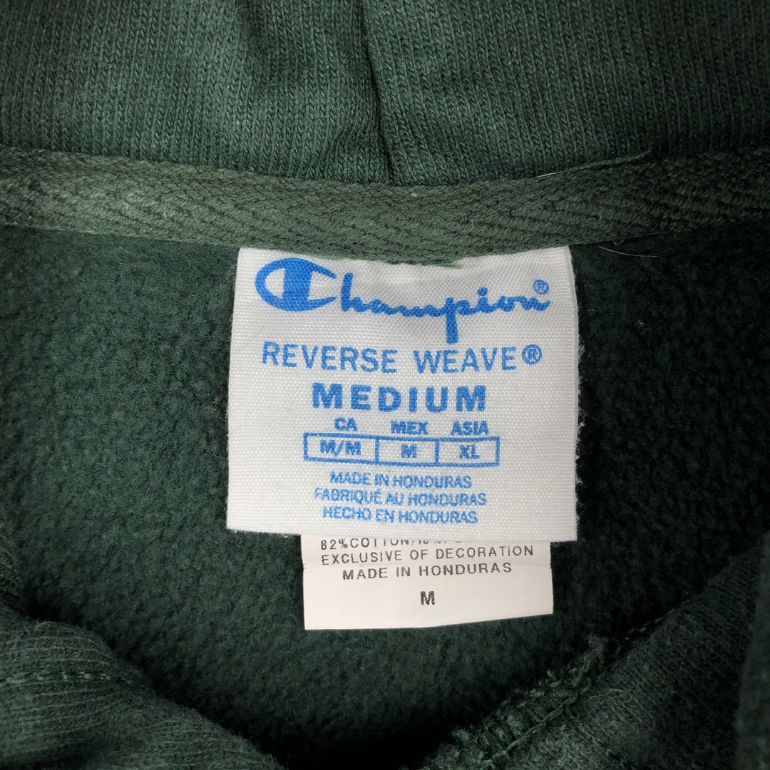 Champion REVERSE WEAVE Reverse Weave College Sweat Pullover Hoodie Men's M cotton green type Vintage Second Hand