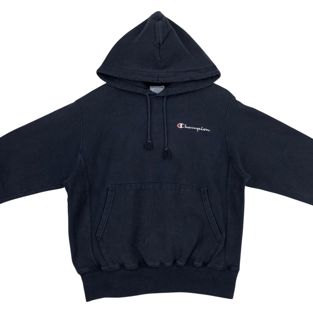 Champion REVERSE WEAVE Reverse Weave Sweat Pullover Hoodie Men's S cotton navy blue type Vintage Second Hand