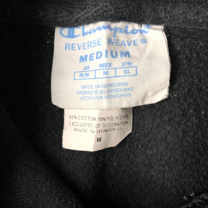 Champion REVERSE WEAVE Reverse Weave Sweat Pullover Hoodie Men's M cotton black type Vintage Second Hand