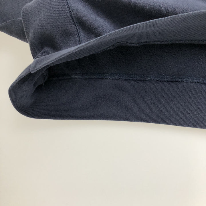 2000'S Champion sweatshirt pullover hoodie, men's size XL (approx.) cotton navy blue type Vintage Second Hand