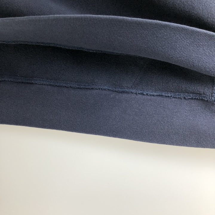 2000'S Champion sweatshirt pullover hoodie, men's size XL (approx.) cotton navy blue type Vintage Second Hand