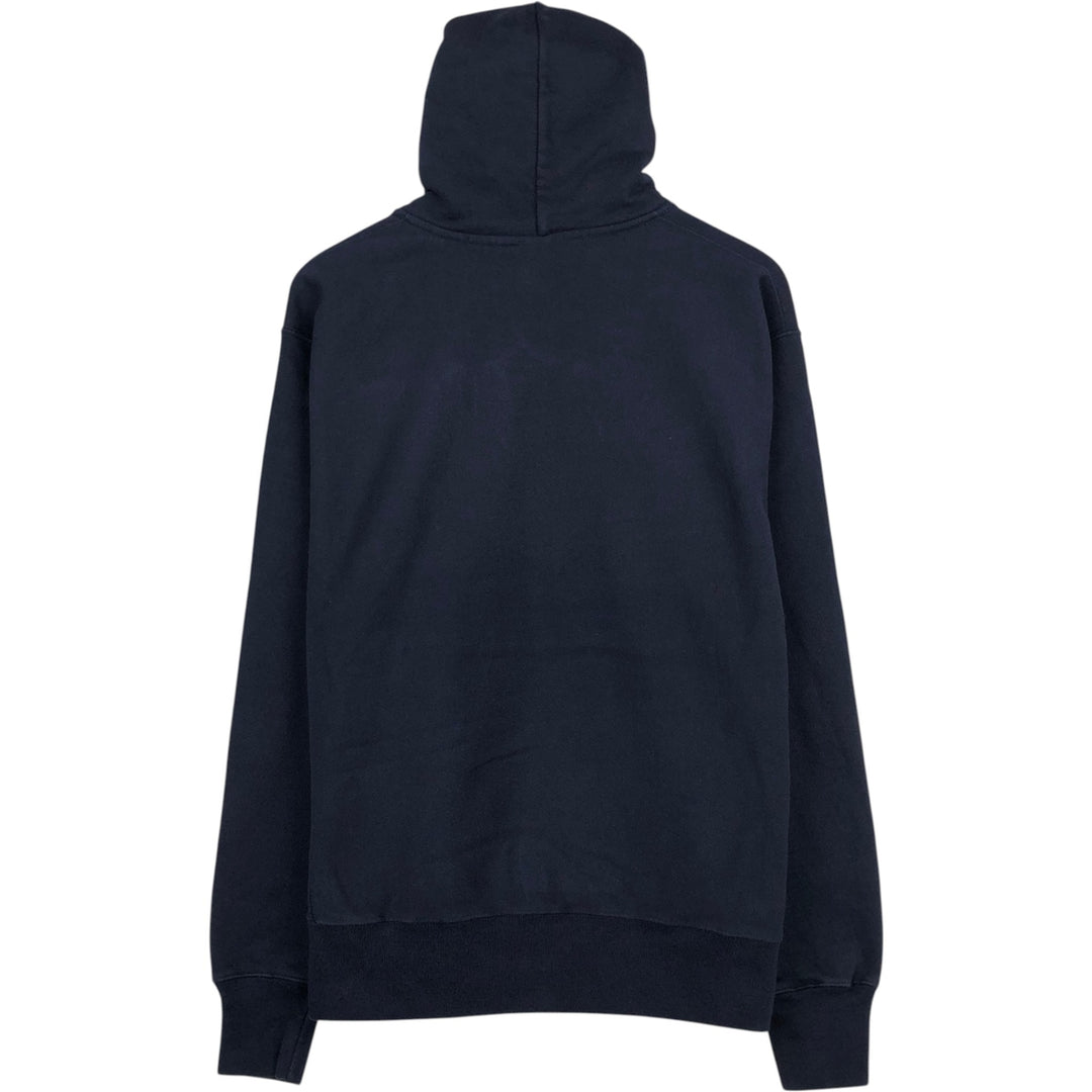 Champion Sweatshirt Pullover Hoodie, Men's Size L unclear navy blue type Vintage Second Hand