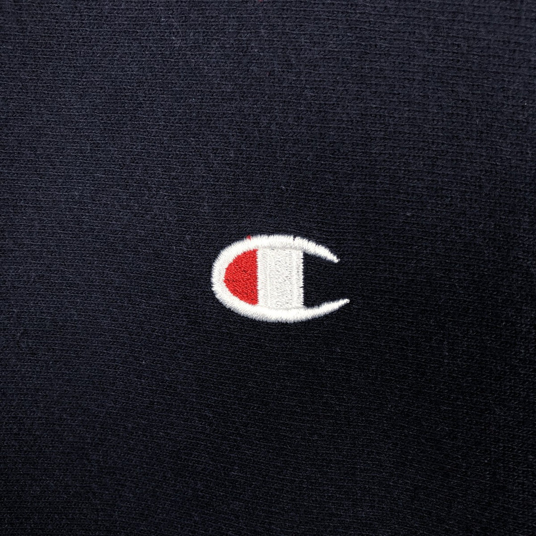 Champion Sweatshirt Pullover Hoodie, Men's Size L unclear navy blue type Vintage Second Hand