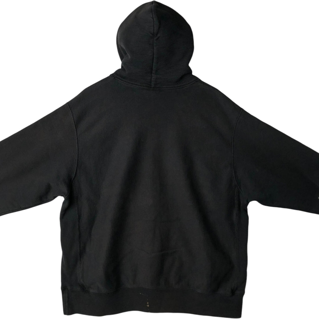 Champion REVERSE WEAVE Reverse Weave Sweat Pullover Hoodie Men's XL cotton black type Vintage Second Hand