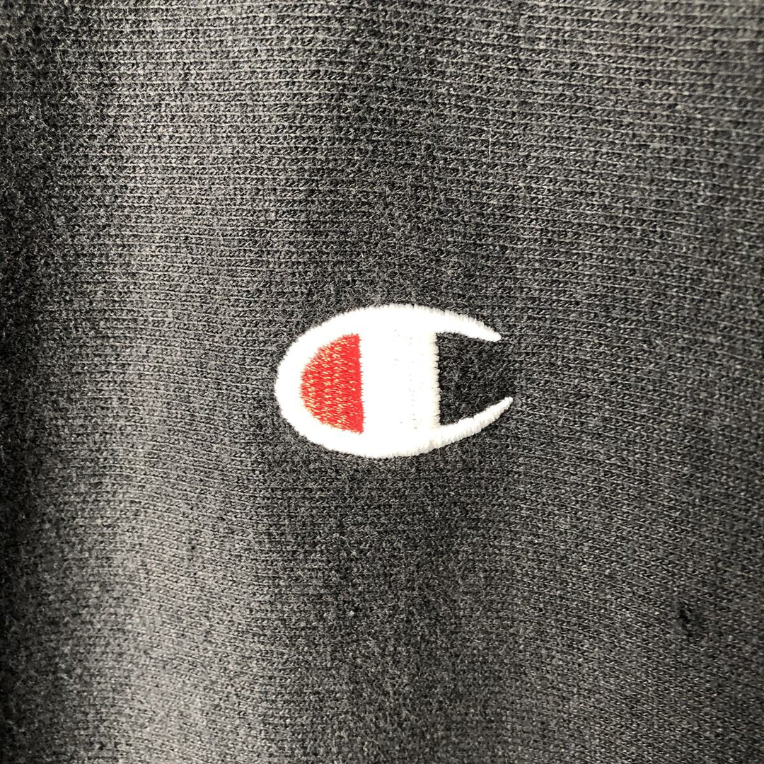 Champion REVERSE WEAVE Reverse Weave Sweat Pullover Hoodie Men's XL cotton black type Vintage Second Hand