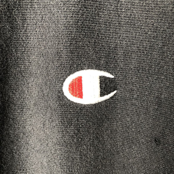Champion REVERSE WEAVE Reverse Weave Sweat Pullover Hoodie Men's XL cotton black type Vintage Second Hand