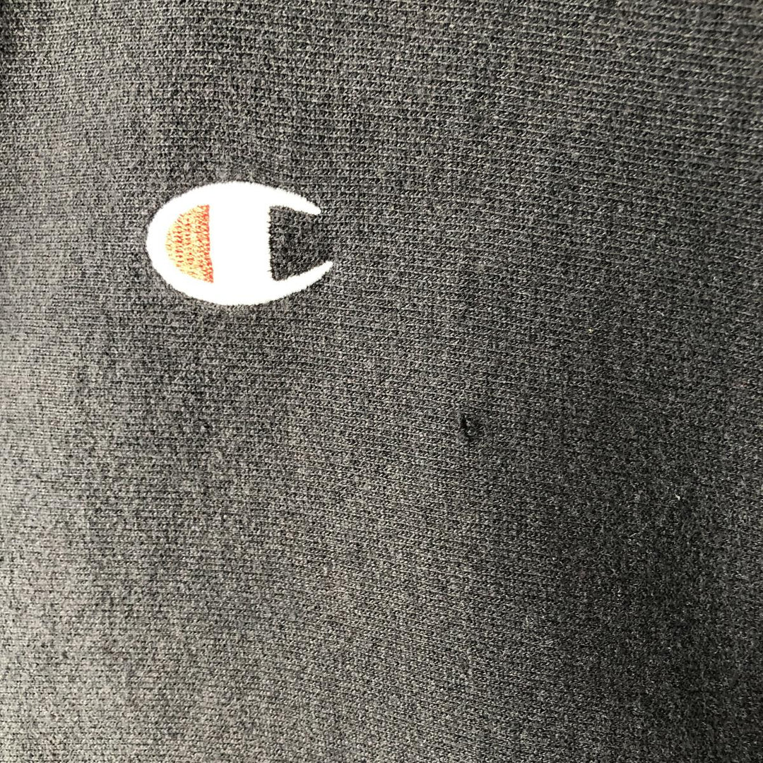 Champion REVERSE WEAVE Reverse Weave Sweat Pullover Hoodie Men's XL cotton black type Vintage Second Hand