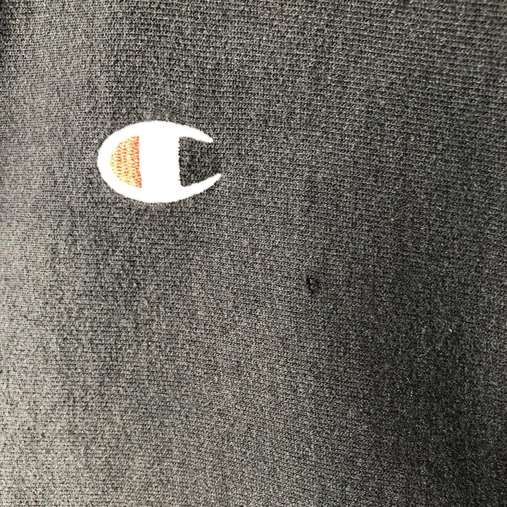 Champion REVERSE WEAVE Reverse Weave Sweat Pullover Hoodie Men's XL cotton black type Vintage Second Hand