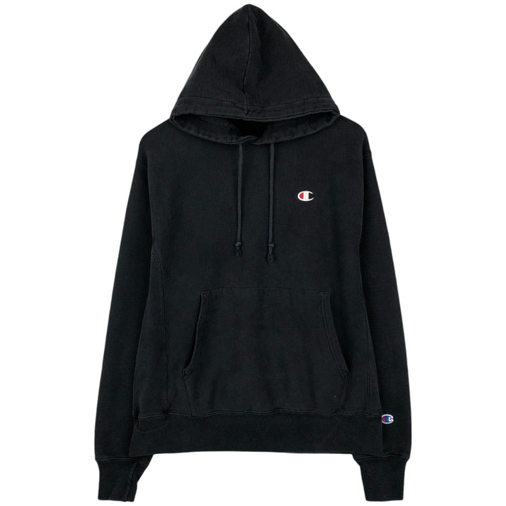 2000'S Champion Sweatshirt Pullover Hoodie, Men's Size M unclear Charcoal Vintage Second Hand