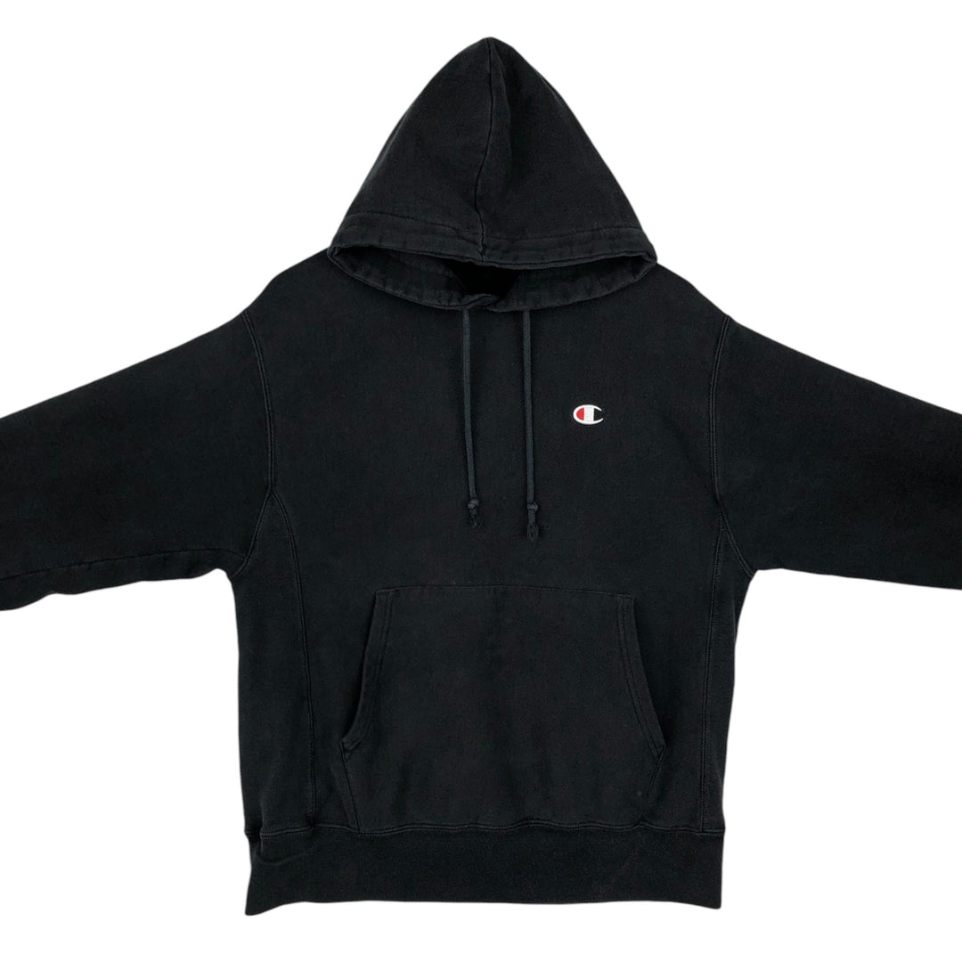 2000'S Champion Sweatshirt Pullover Hoodie, Men's Size M unclear Charcoal Vintage Second Hand