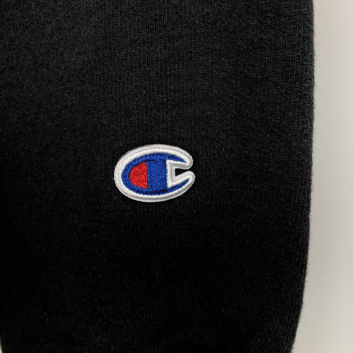 2000'S Champion Sweatshirt Pullover Hoodie, Men's Size M unclear Charcoal Vintage Second Hand