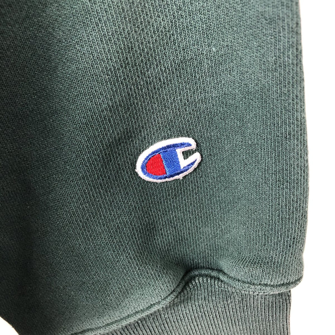 Champion REVERSE WEAVE Reverse Weave Sweat Pullover Hoodie Men's XL cotton Green type dark green Vintage Second Hand