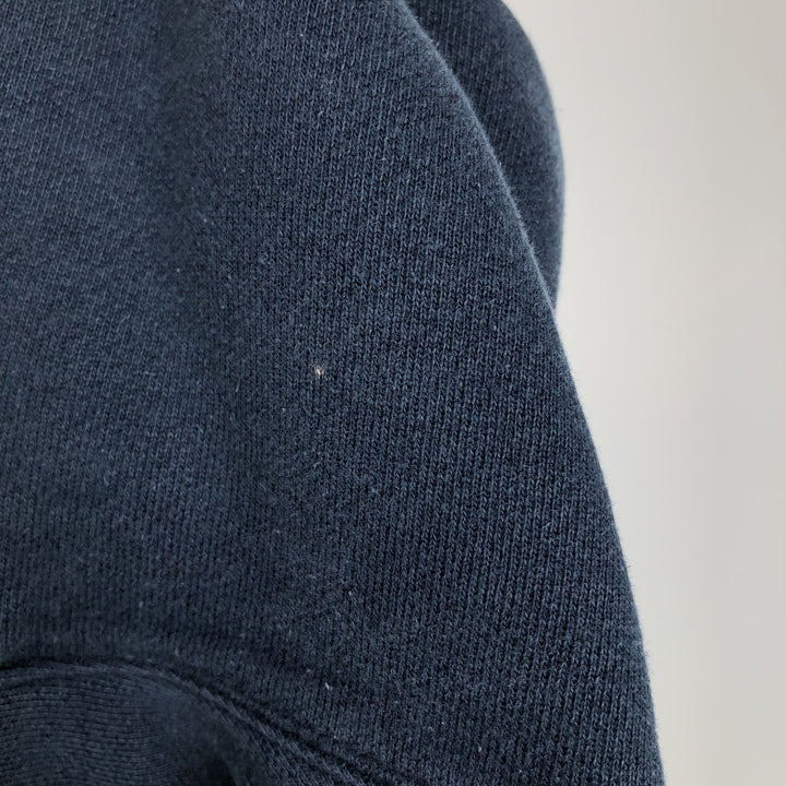 2000'S Champion sweatshirt pullover hoodie, men's size L (approx.) cotton navy blue type Vintage Second Hand