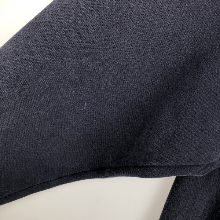2000'S Champion sweatshirt pullover hoodie, men's size XL (approx.) cotton navy blue type Vintage Second Hand