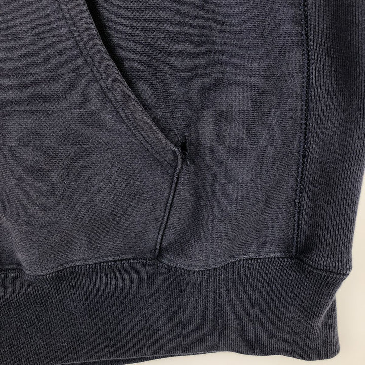 2000'S Champion sweatshirt pullover hoodie, men's size XL (approx.) cotton navy blue type Vintage Second Hand